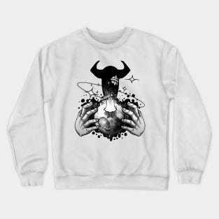 Oyasumi Punpun (fan art planet pun pun) Crewneck Sweatshirt